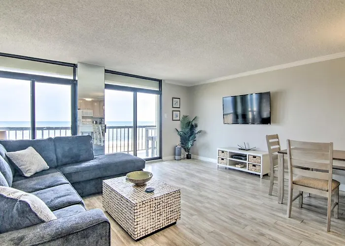 Balcony + Resort Perks: Beachfront Ocean City Gem