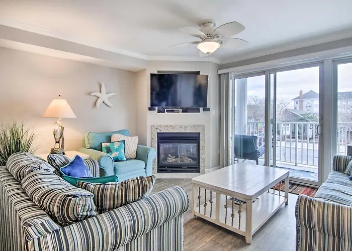 Walk To Shore! Family Condo W/ Pool In Ocean City