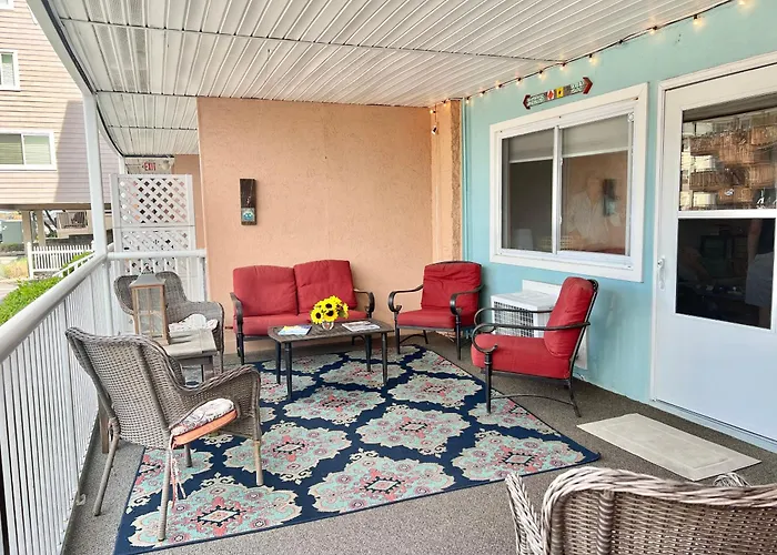 Spacious 3-Bedroom Ocean Block Condo In North Ocean City Steps To The Beach