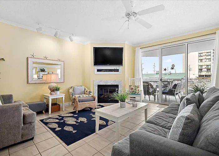 Beautiful 3 Bedroom Condo Steps From The Beach!