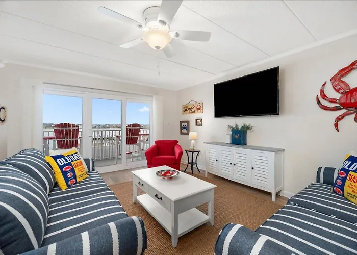 Downtown 2 Bedroom White Marlin Condo Short Walk To The Beach And Boardwalk!