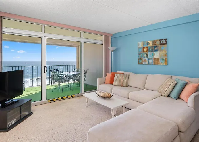 Wonderful Ocean Views From This 2 Bedroom English Towers Condo With Indoor Pool!