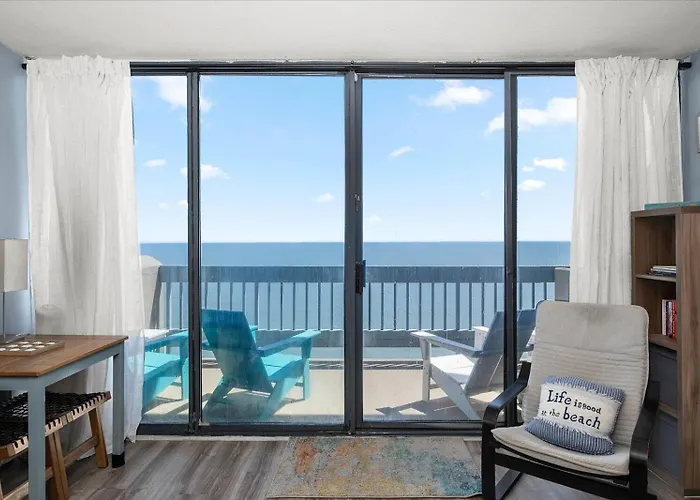 2 Bed, 2 Bath Ocean Front At The Century With Indoor Pool!