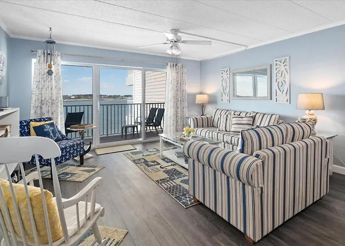 One Of A Kind Direct Bay Views From This 3 Bedroom Condo At Assateague House!