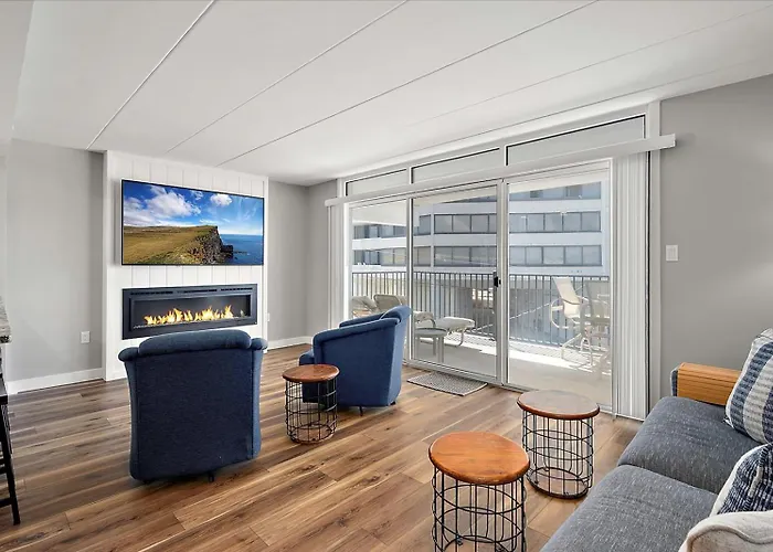 Newly Renovated Second Floor Walk Up 3 Bedroom 2 Bath Condo Located In The Oceanblock Of Ocmd!