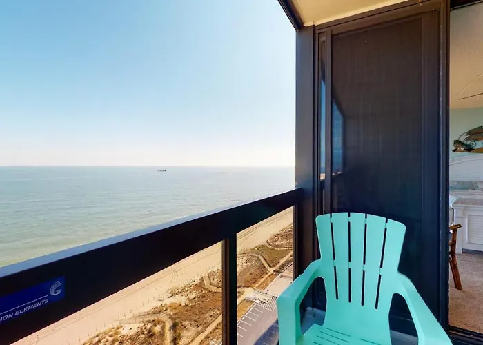 Budget-Friendly Beachfront Condo With Balcony Pools Gym & Sauna