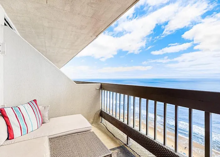 Updated Oceanfront Century - Condo With Pool Ocean & Bay Views Ac - Steps To Beach