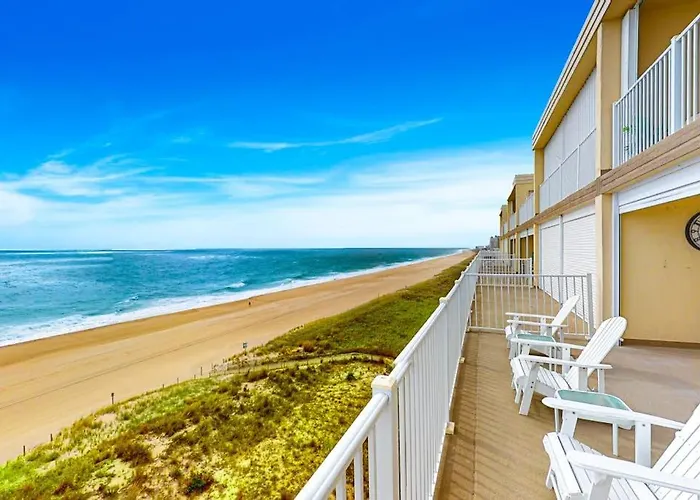 Oceanfront Calypso Condo With Wifi Ocean View Balcony Washer & Dryer & Shared Pool